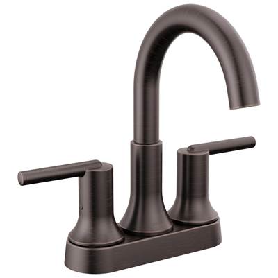 Delta Faucet Trinsic Two Handle Centerset Bathroom Faucet - Venetian Bronze