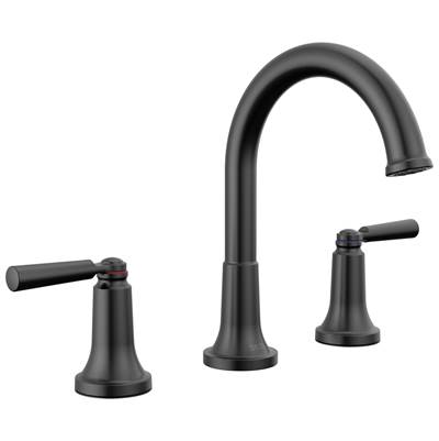 Delta Faucet Saylore Two Handle Widespread Bathroom Faucet - Matte Black