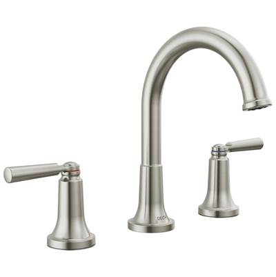 Delta Faucet Saylore Two Handle Widespread Bathroom Faucet - Stainless