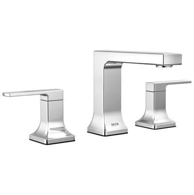 Delta Faucet VelumE Two Handle Widespread Bathroom Faucet - Chrome