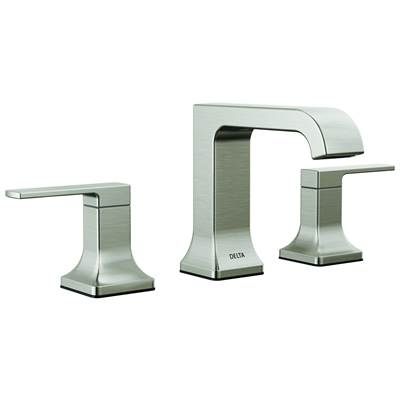 Delta Faucet VelumE Two Handle Widespread Bathroom Faucet - Stainless