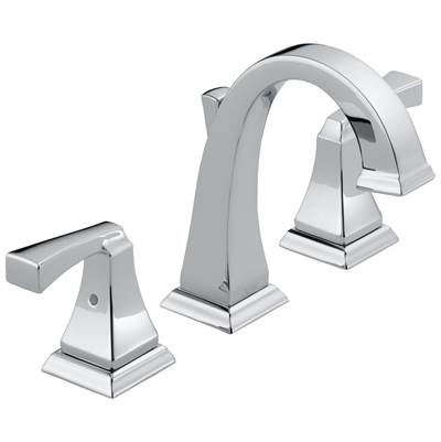 DrydenE Two Handle Widespread Bathroom Faucet - Chrome