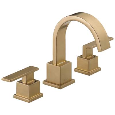 Delta Faucet Vero Two Handle Widespread Bathroom Faucet - Champagne Bronze