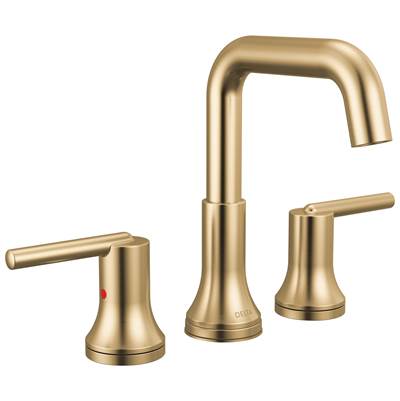 Delta Faucet Trinsic Two Handle Widespread Bathroom Faucet - Champagne Bronze