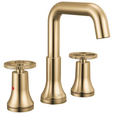 Delta Faucet Trinsic Two Handle Widespread Bathroom Faucet - Champagne Bronze