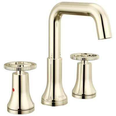 Delta Faucet Trinsic Two Handle Widespread Bathroom Faucet - Polished Nickel