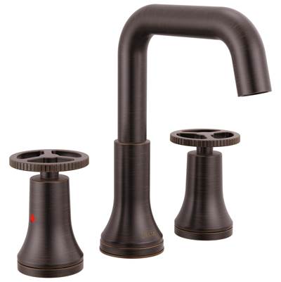 Delta Faucet Trinsic Two Handle Widespread Bathroom Faucet - Venetian Bronze