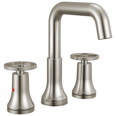 Delta Faucet Trinsic Two Handle Widespread Bathroom Faucet - Stainless