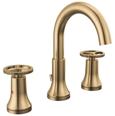 Delta Faucet Trinsic Two Handle Widespread Bathroom Faucet - Champagne Bronze