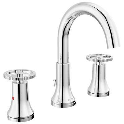 Delta Faucet Trinsic Two Handle Widespread Bathroom Faucet - Chrome