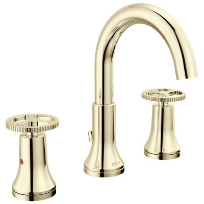 Delta Faucet Trinsic Two Handle Widespread Bathroom Faucet - Polished Nickel