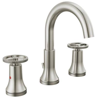 Delta Faucet Trinsic Two Handle Widespread Bathroom Faucet - Stainless