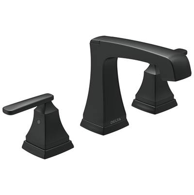 Ashlyn Two Handle Widespread Lavatory Faucet - Metal Pop-Up