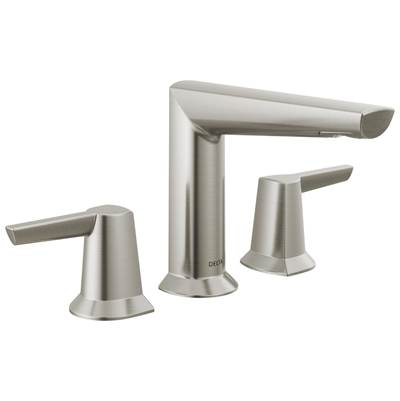 GaleonE Two Handle Widespread Bathroom Faucet - Lumicoat Stainless