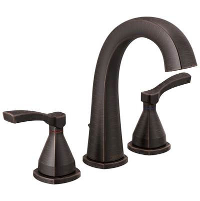 Delta Faucet Stryke Widespread Faucet - Venetian - Bronze