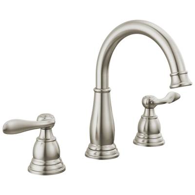 Delta Faucet Windemere Two Handle Widespread Bathroom Faucet - Brushed Nickel