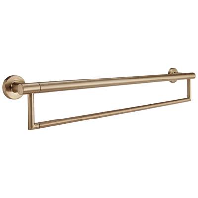 BathSafety 24'' Contemporary Towel Bar with Assist Bar