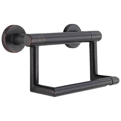 BathSafety Contemporary Tissue Holder with Assist Bar