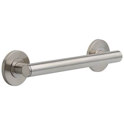 BathSafety 12'' Contemporary Decorative ADA Grab Bar