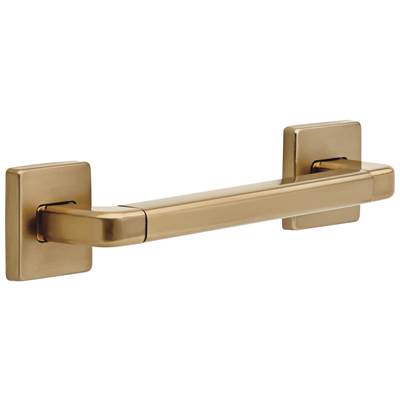 BathSafety 12'' Angular Modern Decorative ADA Grab Bar