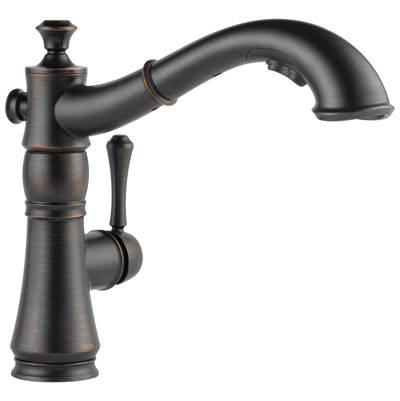 CassidyE Single Handle Pull-Out Kitchen Faucet