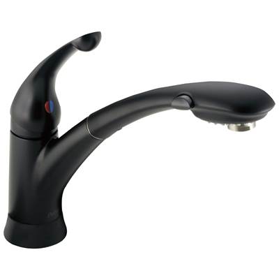 Delta Faucet Signature Pullouts Single Handle - Black