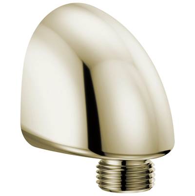 Delta Faucet Universal Showering Components Wall Elbow For Hand Shower - Lumicoat Polished Nickel