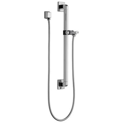 Delta Faucet Universal Showering Components Adjustable Slide Bar/Grab Bar Assembly with Elbow - Chrome