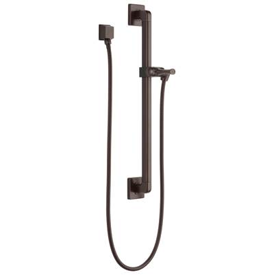 Delta Faucet Universal Showering Components Adjustable Slide Bar / Grab Bar Assembly with Elbow - Venetian Bronze