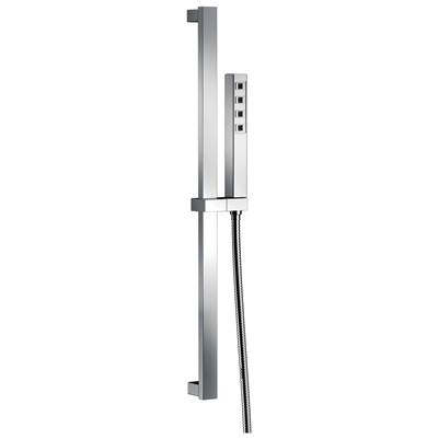 Delta Faucet Universal Showering Components H2OKineticSingle-Setting Slide Bar Hand Shower - Lumicoat Chrome