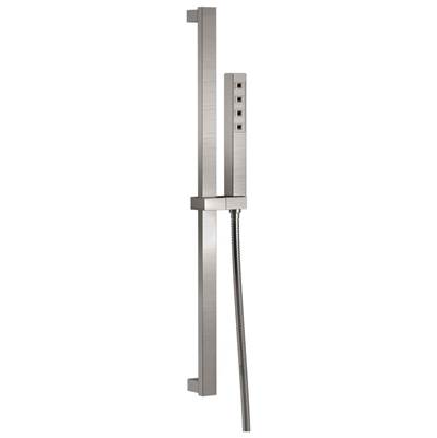 Delta Faucet Universal Showering Components H2OKineticSingle-Setting Slide Bar Hand Shower - Stainless