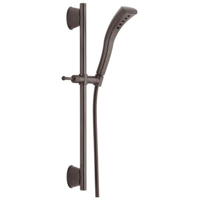 Delta Faucet Universal Showering Components H2OKineticSingle-Setting Slide Bar Hand Shower - Venetian Bronze
