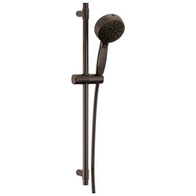 Delta Faucet Universal Showering Components 7-Setting Slide Bar Hand Shower with Cleaning Spray - Venetian Bronze