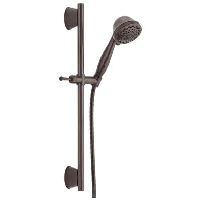 Delta Faucet Universal Showering Components 7-Setting Slide Bar Hand Shower - Venetian Bronze