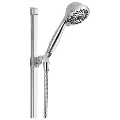 Delta Faucet Universal Showering Components Premium 7-Setting Glide Rail Hand Shower - Chrome
