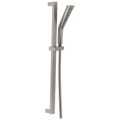 Delta Faucet Universal Showering Components H2OKinetic3-Setting Slide Bar Hand Shower - Lumicoat Stainless