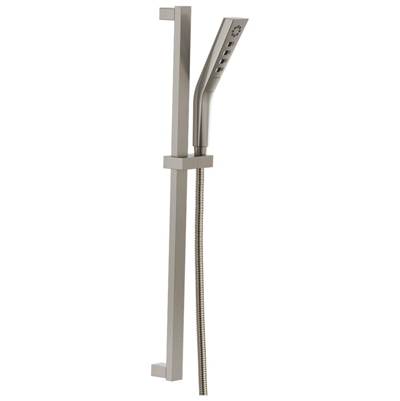 Delta Faucet Universal Showering Components H2OKinetic3-Setting Slide Bar Hand Shower - Stainless