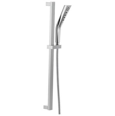 Delta Faucet Universal Showering Components H2OKinetic 3-Setting Slide Bar Hand Shower - Chrome