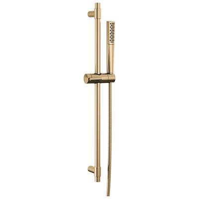Delta Faucet Universal Showering Components Premium Single-Setting Slide Bar Hand Shower - Lumicoat Champagne Bronze