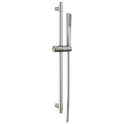 Delta Faucet Universal Showering Components Premium Single-Setting Slide Bar Hand Shower - Lumicoat Stainless