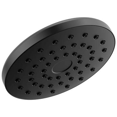 Delta Faucet Universal Showering Components: PivotPro Raincan Shower Head - Matte Black