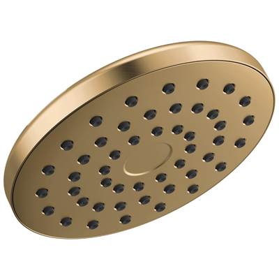 Delta Faucet Universal Showering Components: PivotPro Raincan Shower Head - Lumicoat Champagne Bronze