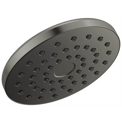 Delta Faucet Universal Showering Components: PivotPro Raincan Shower Head - Lumicoat Black Stainless