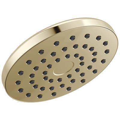 Delta Faucet Universal Showering Components: PivotPro Raincan Shower Head - Lumicoat Polished Nickel