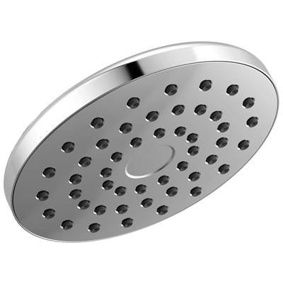 Delta Faucet Universal Showering Components: PivotPro Raincan Shower Head - Lumicoat Chrome
