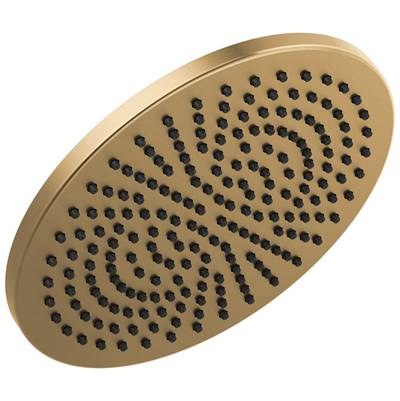 Delta Faucet Universal Showering Components Single-Setting Metal Raincan Shower Head - Champagne Bronze
