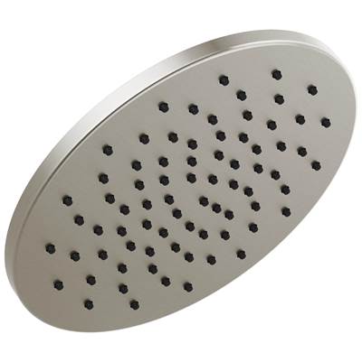 Delta Faucet Universal Showering Components Single-Setting Metal Raincan Shower Head - Lumicoat Stainless