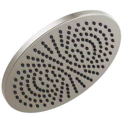 Delta Faucet Universal Showering Components Single-Setting Metal Raincan Shower Head - Lumicoat Stainless