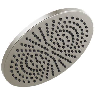 Delta Faucet Universal Showering Components Single-Setting Metal Raincan Shower Head - Stainless