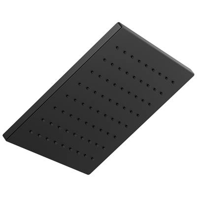 Delta Faucet Universal Showering Components Single-Setting Metal Raincan Shower Head - Matte Black